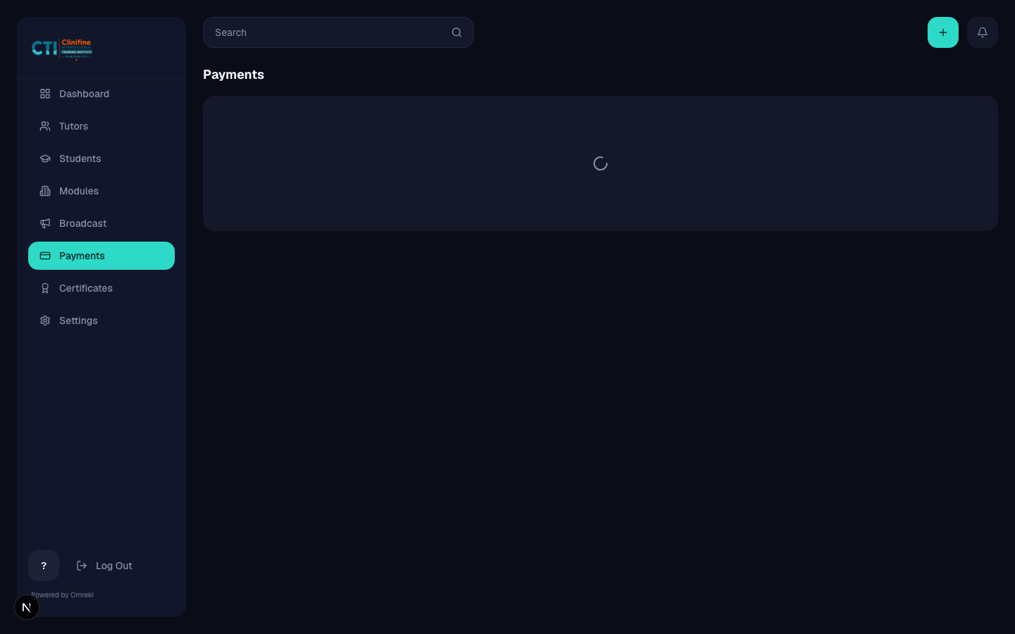 Admin payments